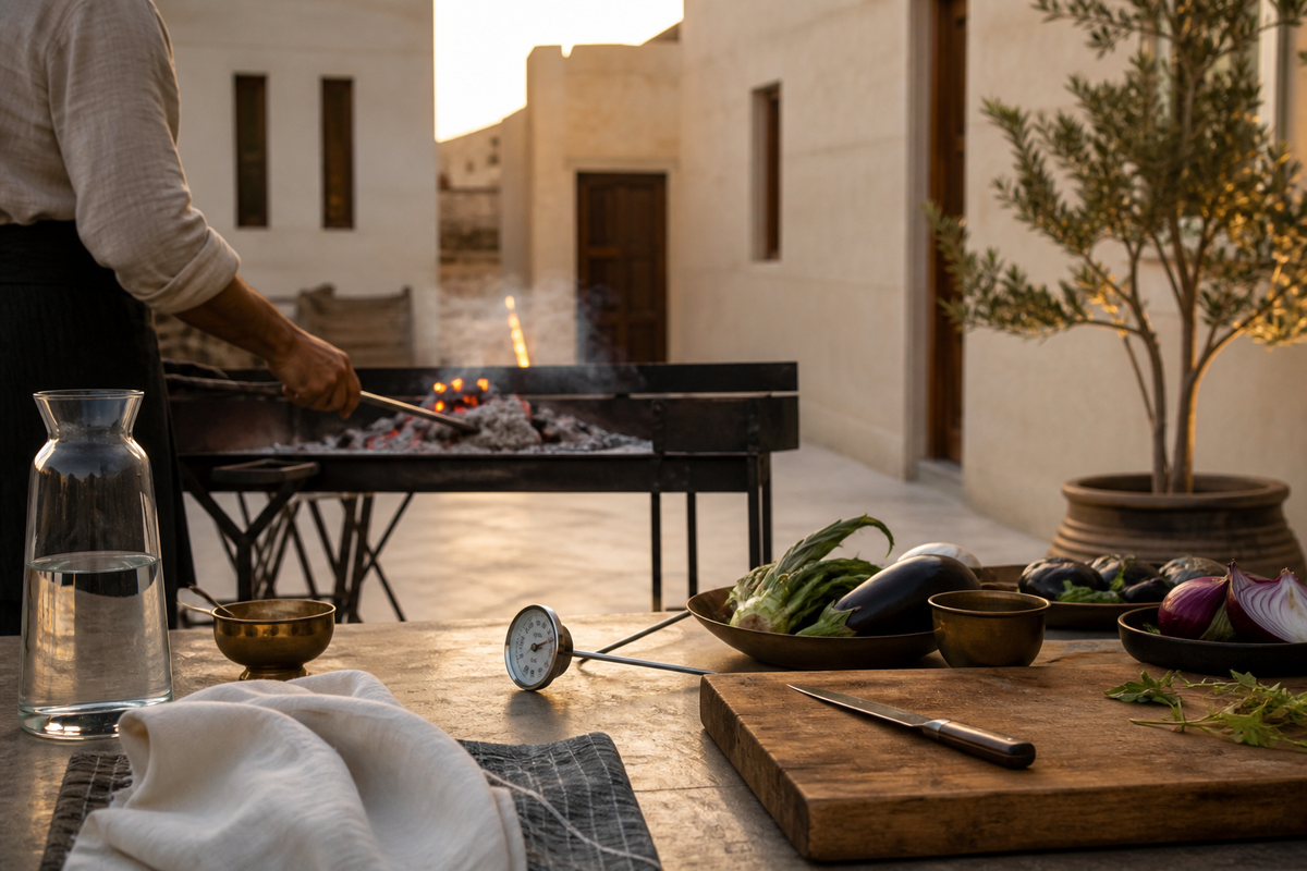 Smoking in an Egyptian Summer