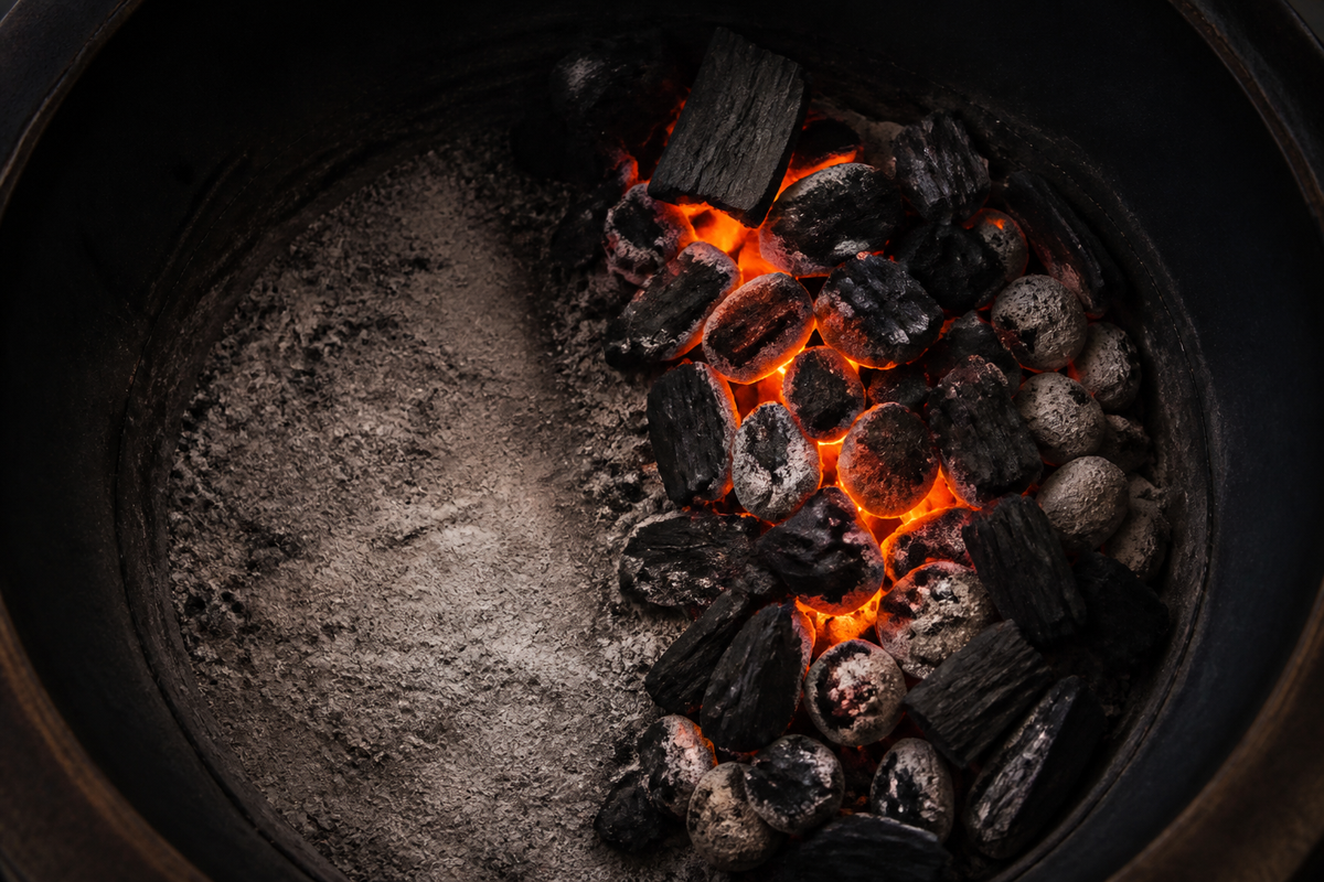 How to Build a Two-Zone Charcoal Fire