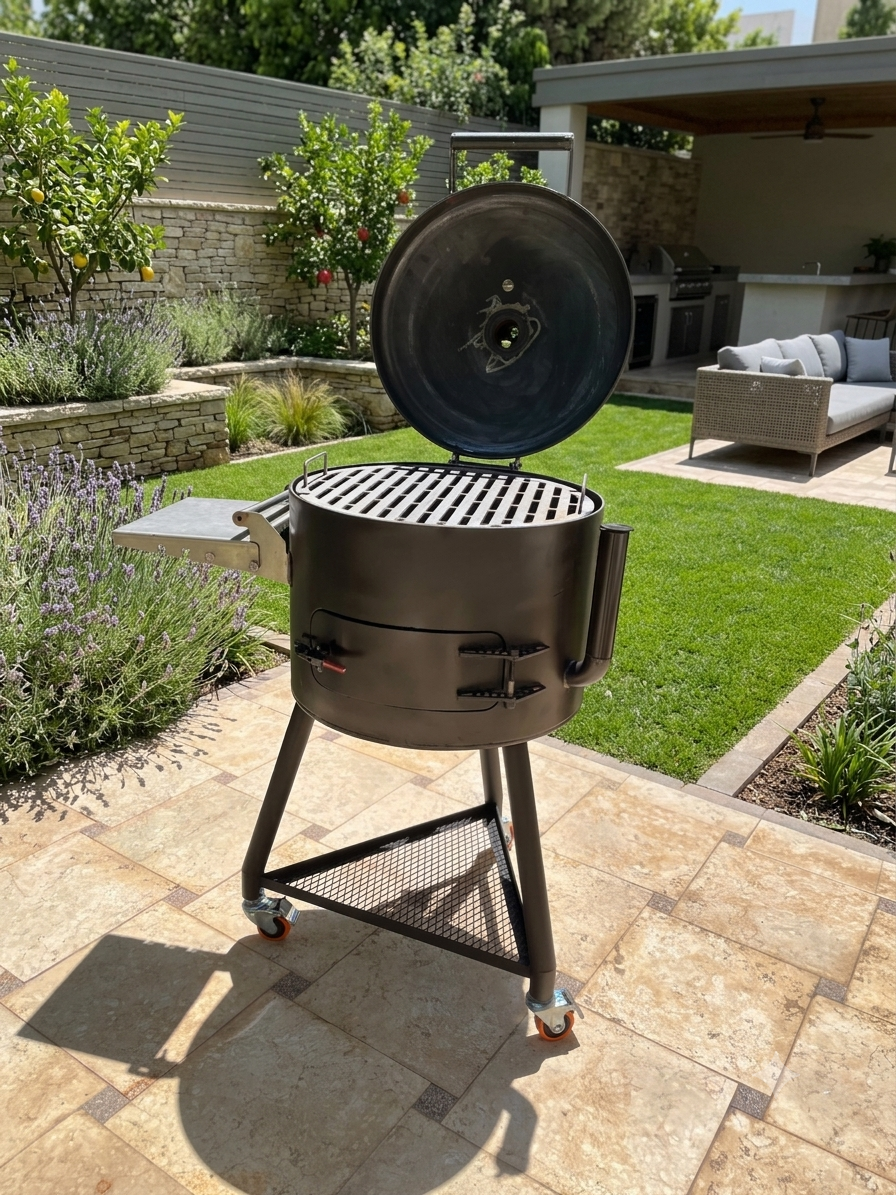 Jamra drum smoker/grill