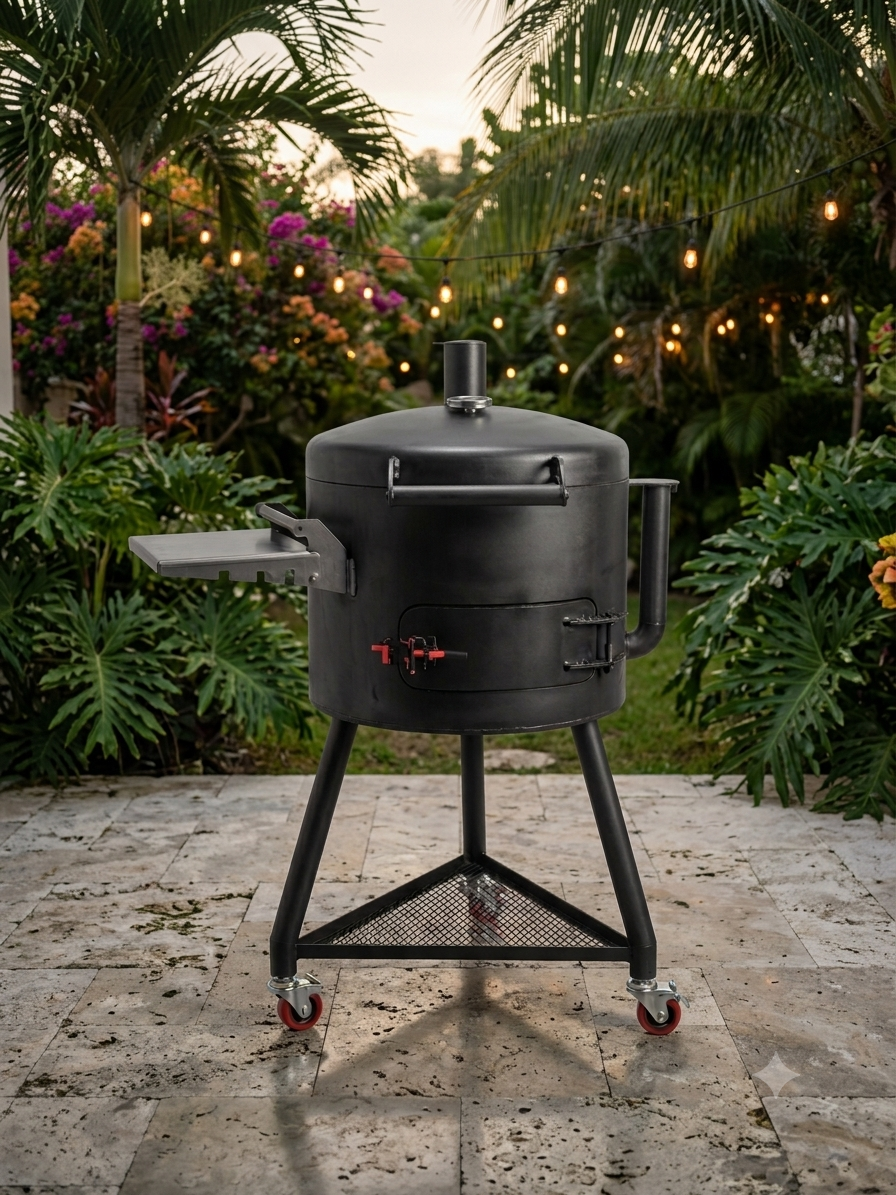 Jamra drum smoker/grill