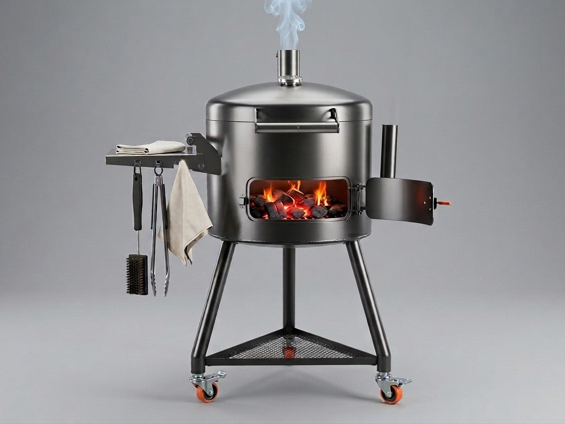 Jamra drum smoker/grill
