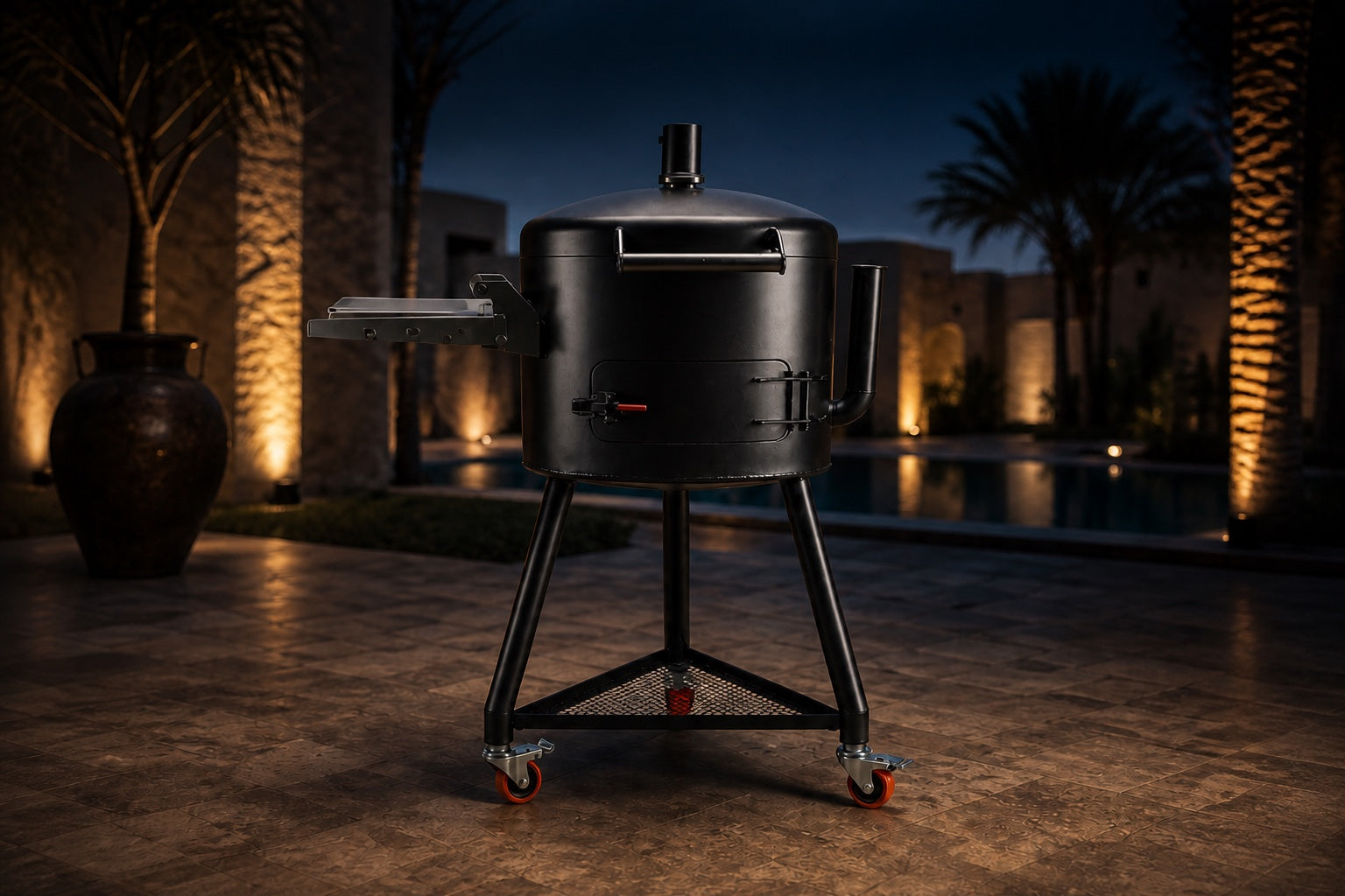 Jamra drum smoker/grill